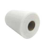 Deco Mesh Ribbons, Tulle Fabric, Tulle Roll Spool Fabric For Skirt Making, White, 6 inch(15cm), about 100yards/roll(91.44m/roll)(OCOR-P010-D-C01)