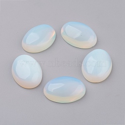 Opalite Flat Back Cabochons, Oval, 18x13mm(G-G741-13x18mm-22)