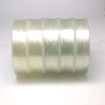 Korean Elastic Crystal Thread, DIY Jewelry Beading Stretch Cord Findings, Clear, 0.7mm, about 61.24 yards(56m)/roll
