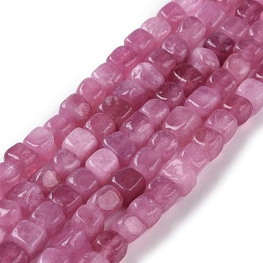 Old Rose Cube Other Quartz Beads