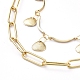 Brass Chain Tiered Necklaces(NJEW-JN02829)-2