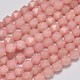 Faceted Natural Pink Opal Beads Strands(G-K066-04-8mm)-1