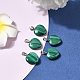 Gemstone Pendants(MALA-24X15)-5