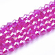 Electroplate Glass Beads Strands(EGLA-Q118-4mm-A01)-1