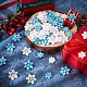 80Pcs 4 Styles Christmas Theme Opaque Resin Cabochons(CRES-SC0002-58)-4