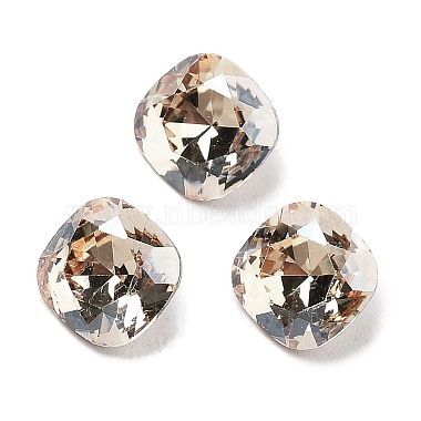 Square Glass Rhinestone Cabochons