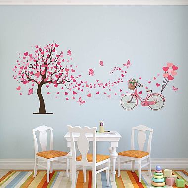 Translucent PVC Self Adhesive Wall Stickers(STIC-WH0015-010)-4
