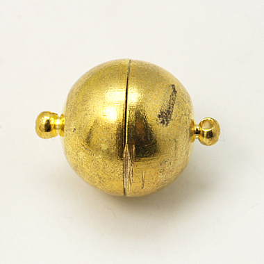 Golden Round Brass Clasps