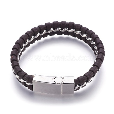 CoconutBrown Leather Bracelets