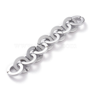 Silver Acrylic Link Chains Chain