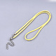 Waxed Cord Necklace Making(NCOR-T001-62)-2