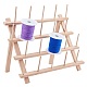 ELITE 20 Spools Solid Wood Sewing Embroidery Thread Stand(TOOL-PH0001-33)-1