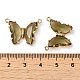 Brass Pave Faceted Glass Connector Charms(FIND-Z020-03D)-3