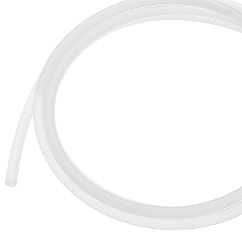 Synthetic Rubber Cord, Bag Inner Core, Round, Solid, White, 7.5mm