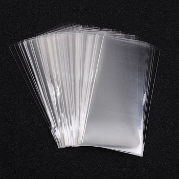 Rectangle OPP Cellophane Bags, Clear, 7x4cm, Unilateral Thickness: 0.035mm