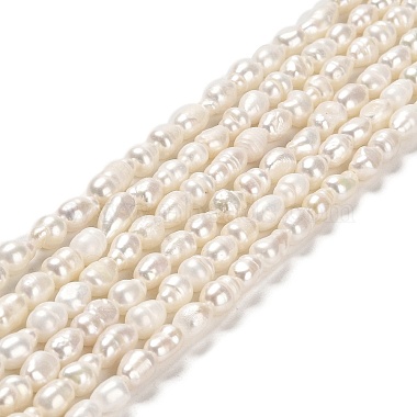 PapayaWhip Rice Pearl Beads