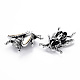 Natural White Shell Beetle Brooch(PALLOY-Q438-009A-RS)-2