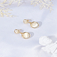 1 Pair Zinc Alloy Dangle Stud Earrings(EJEW-LP0004-92)-3