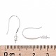 925 Sterling Silver Earring Hooks(X-STER-E062-02S)-4