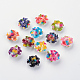 Spray Painted Resin Cabochons(X-CRES-Q190-02)-1