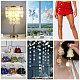 500Pcs PVC Plastic Pendants(KY-GF0001-67B-06)-5