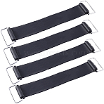 Rubber Motorcycle Battery Straps, Black, 176x36x8mm(AJEW-WH20130-92)