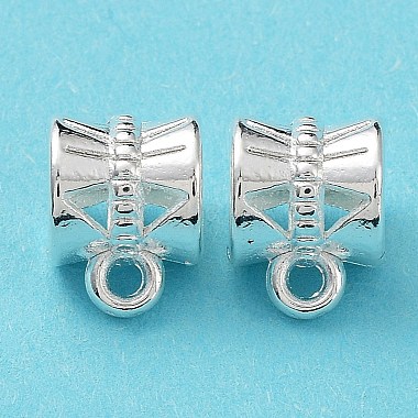 Tibetan Style Alloy Tube Bails(TIBE-30047-S-RS)-5