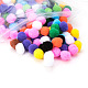 25mm Multicolor Assorted Pom Poms Balls About 500pcs for DIY Doll Craft Party Decoration(AJEW-PH0001-25mm-M)-3