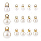 Beadthoven 120Pcs 3 Style Acrylic Pearl Pendants(IFIN-BT0001-05)-1