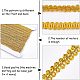 Metallic Polyester Ribbon(OCOR-WH0067-04A)-5