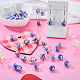 30Pcs Handmade Gold Sand Lampwork Beads(LAMP-TA0002-37B)-6