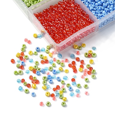 4302Pcs 6 Style 12/0 Round Glass Seed Beads(SEED-YW0001-89)-3