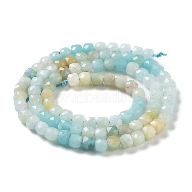 Natural Flower Amazonite Beads Strands(G-J400-A08-03)-3