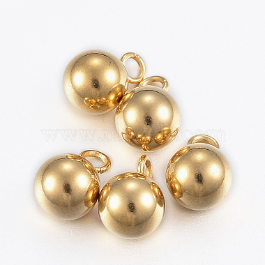 304 Stainless Steel Sphere Charms(STAS-H394-11)-2
