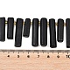 自然のシュンガイトビーズストランド(G-F829-A06-01)-4