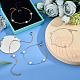 Unicraftale 4Pcs 2 Colors Acrylic Pearl Beaded Bracelets Set for Girl Women(BJEW-UN0001-21)-3