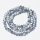 Electroplate Opaque Solid Color Glass Beads Strands(EGLA-A034-P4mm-I12)-2