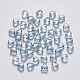 Transparent Spray Painted Glass Beads(GLAA-R211-02-D04)-1