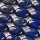 Cabochons ovales teintés en lapis-lazuli naturel(X-G-J329-17-22x30mm)-1