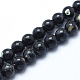 Chapelets de perles de coquillage de mer et turquoise synthétique(G-G758-10-4mm)-1