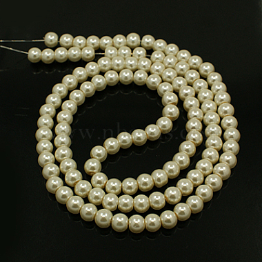 Glass Pearl Beads Strands(X-HY-3D-B02)-2