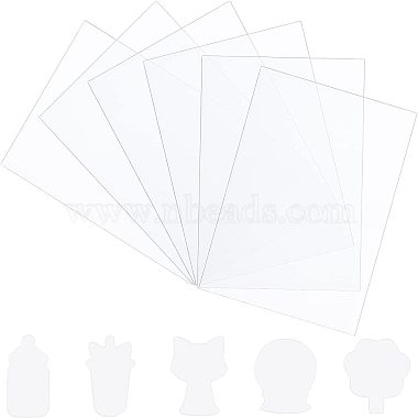 Clear Plastic Seamless Paper Tape