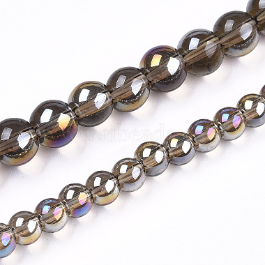 Electroplate Transparent Glass Beads Strands(GLAA-T032-T8mm-AB02)-4