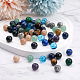 Kissitty 100pcs 10 perles de pierres précieuses naturelles de style(G-KS0001-04)-3