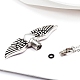 Wing with Heart Locket Pet Memorial Necklace(BOTT-PW0001-107B)-5