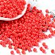 Baking Paint Glass Seed Beads(SEED-H002-I-B513)-1