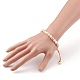 Bracelets de perles de nylon tressés réglables(BJEW-JB05802-02)-4