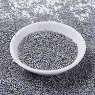 MIYUKI Round Rocailles Beads, Japanese Seed Beads, (RR4557) Vitrail Matte, 11/0, 2x1.3mm, Hole: 0.8mm, about 1111pcs/10g(X-SEED-G007-RR4557)