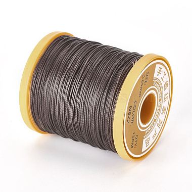 Round Waxed Polyester Cord(YC-E004-0.65mm-N622)-2