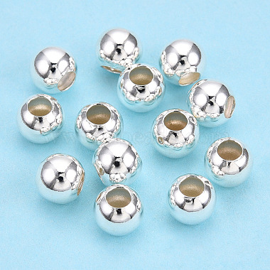 925 perles en argent sterling(STER-S002-12A-6mm)-2